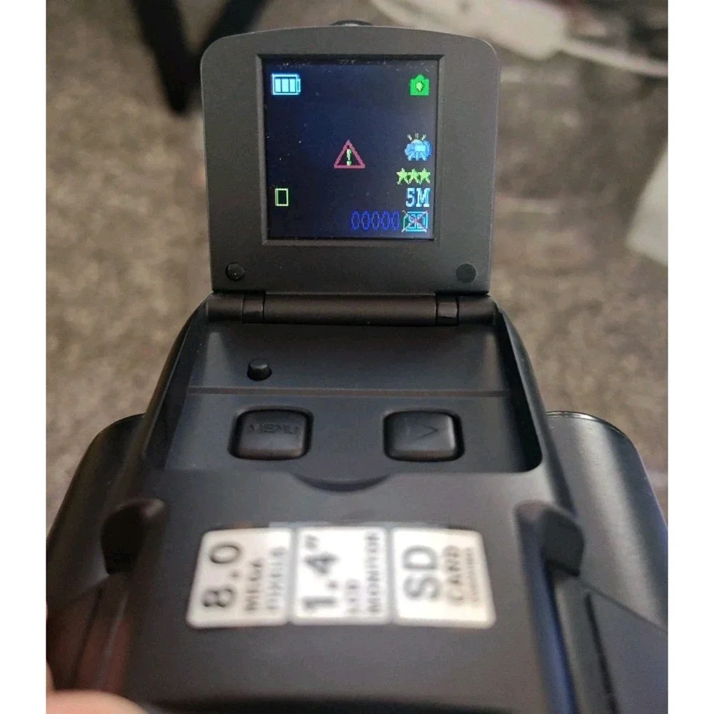 Vivitar DigiCam 8.0 Mega Pixel 2 in 1 Binocular‎ & Camera Black Open Box 12x25